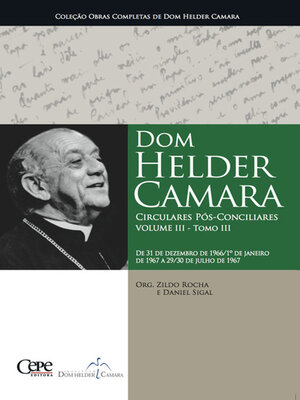 cover image of Dom Helder Camara Circulares Pós-Conciliares Volume III--Tomo III